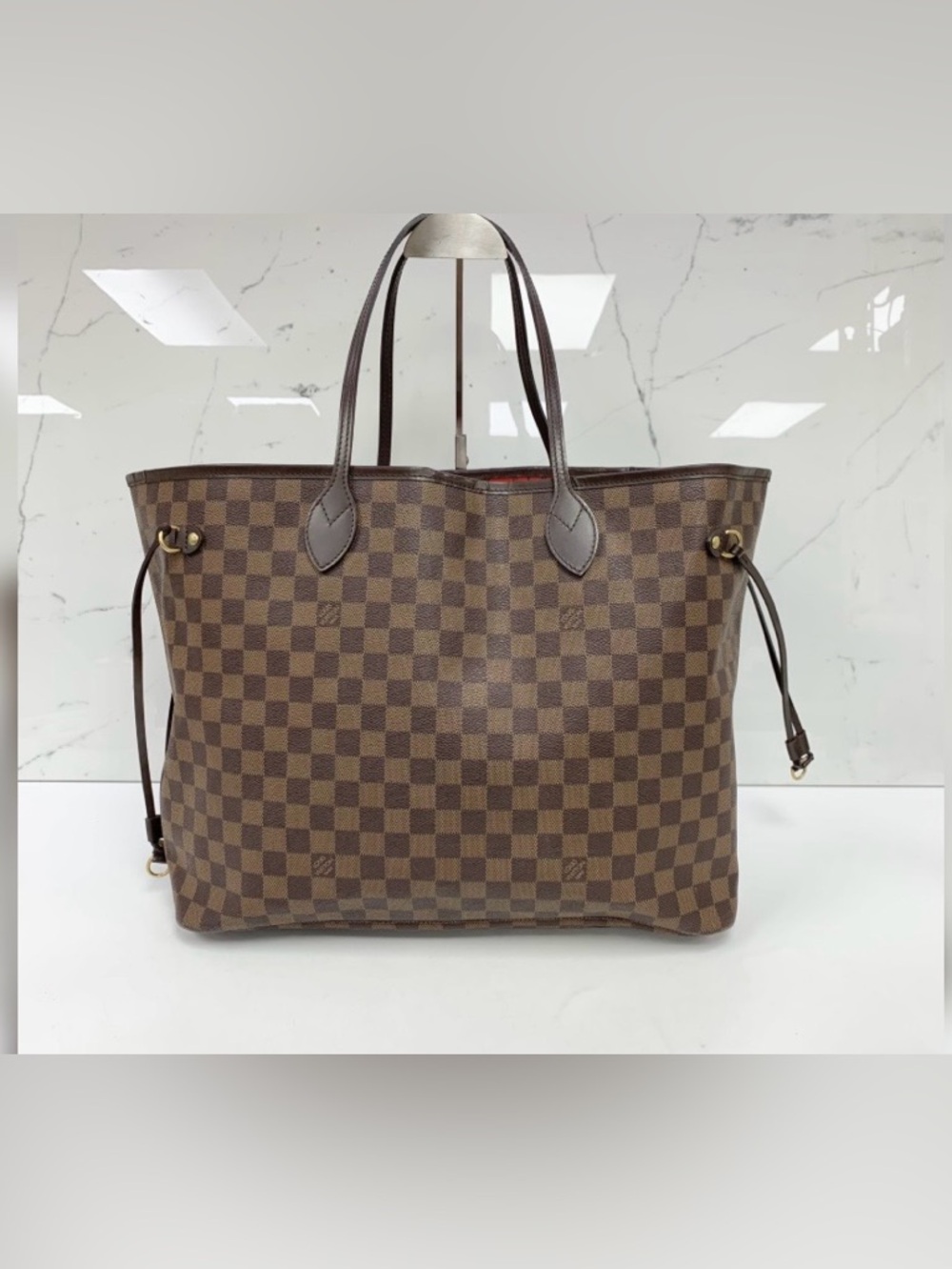 Louis vuitton Neverfull GM damier ebene - Picture 3 of 10